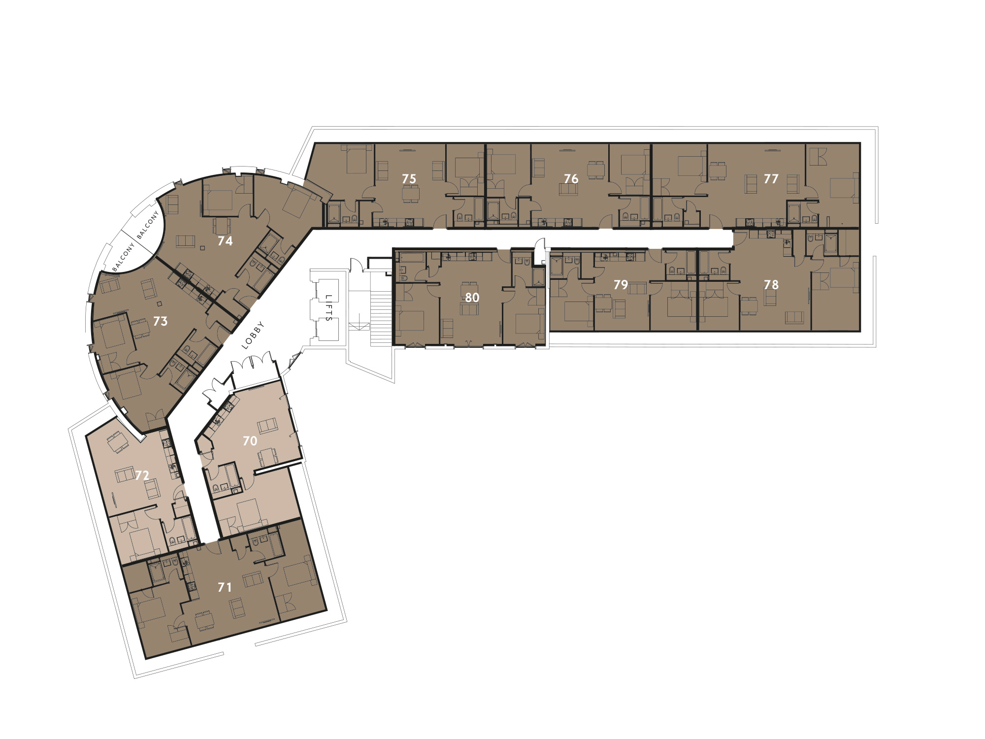 Century Court Bracknell Penthouses